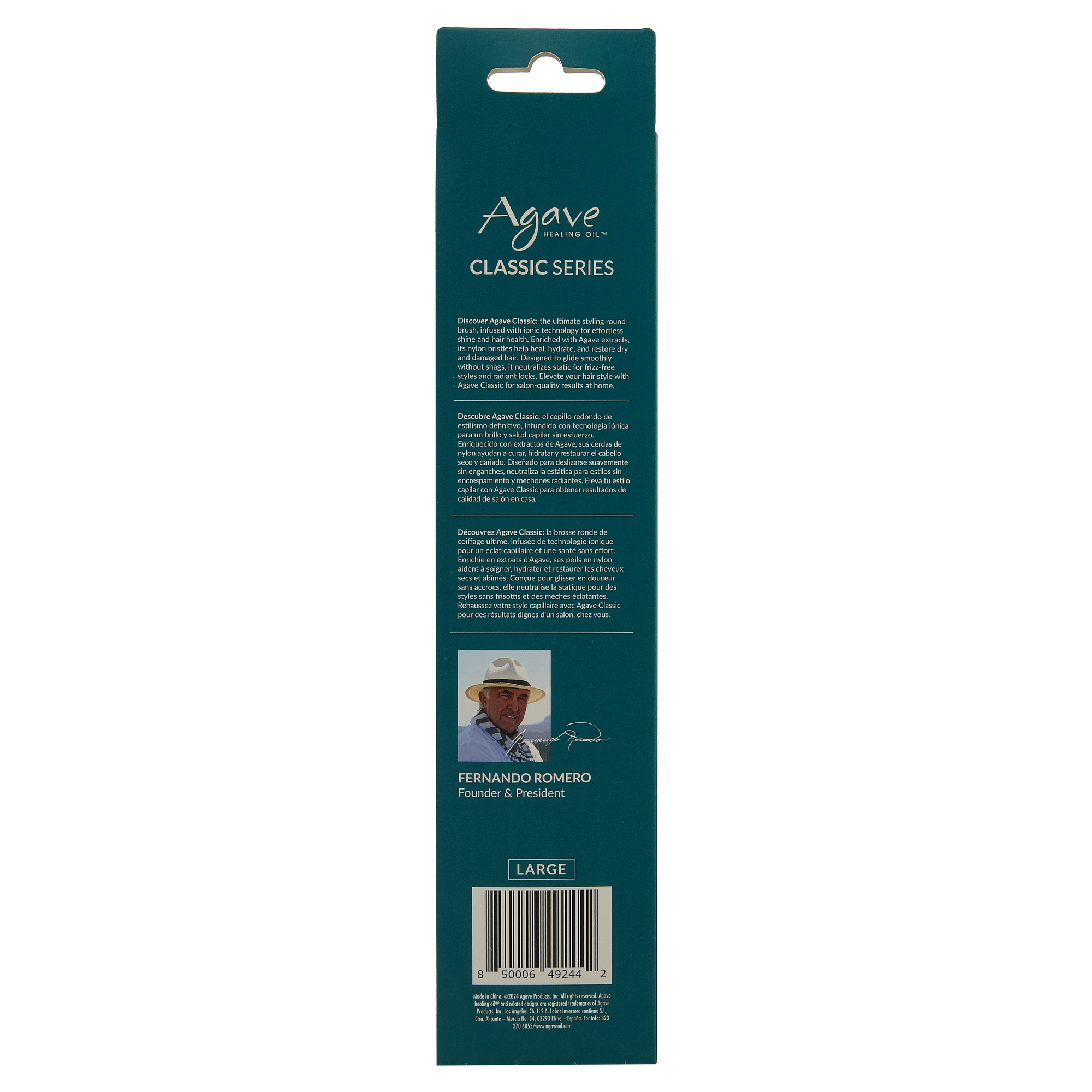 Agave Classic Brush Large